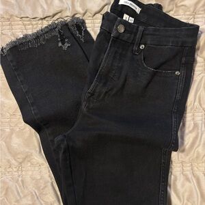 Good American Good Curve Straight Leg Jeans